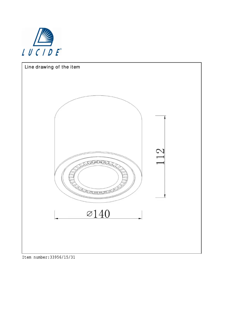 Image de la première page du manuel de l'appareil Opax 33956/15/31