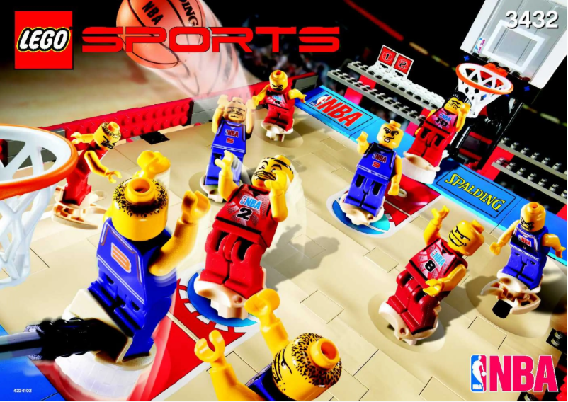 Page n°1 - Manuel utilisateur Lego Sports 3432