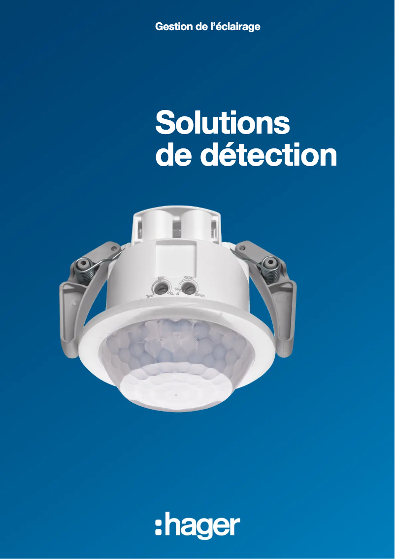 Page 1 de la notice Brochure Hager 52370