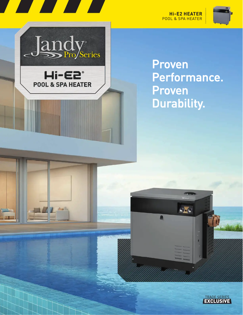 Page 1 de la notice Brochure JANDY Hi-E2