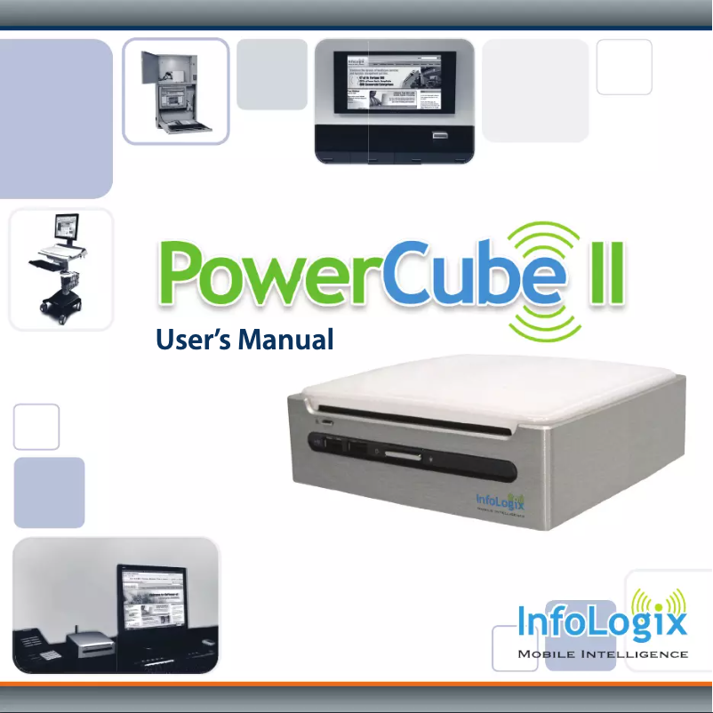 Image de la première page du manuel de l'appareil PowerCube II