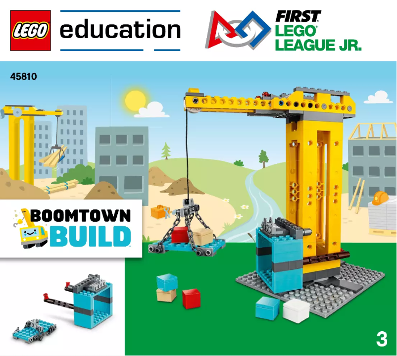 Page 1 de la notice Manuel utilisateur Lego Education 45810