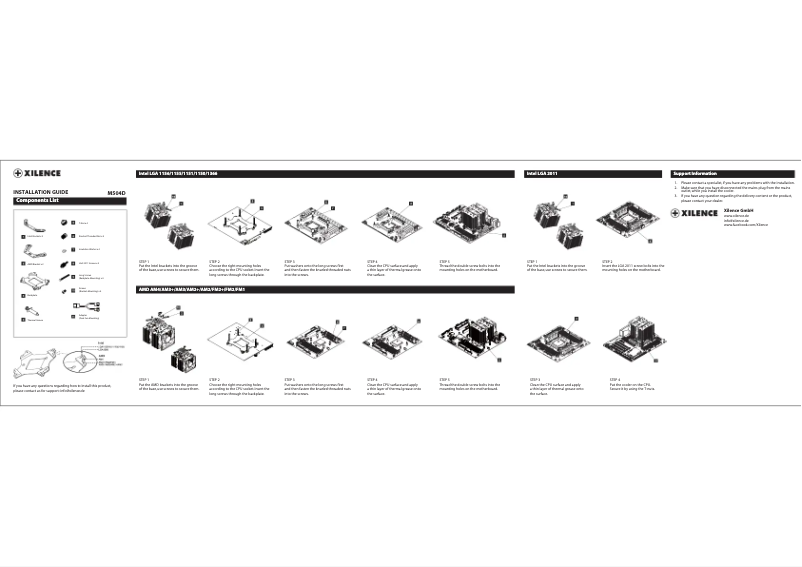 Image de la première page du manuel de l'appareil M504D