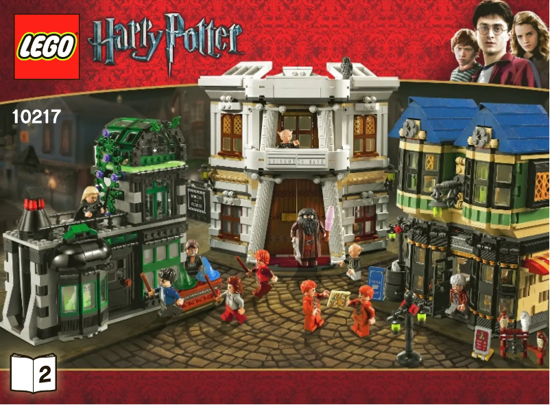 Page 1 de la notice Manuel utilisateur Lego Diagon Alley (TM)