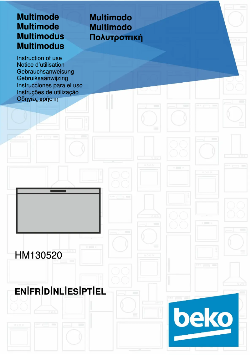 Página 1 del manual Manual de usuario Beko HM130520