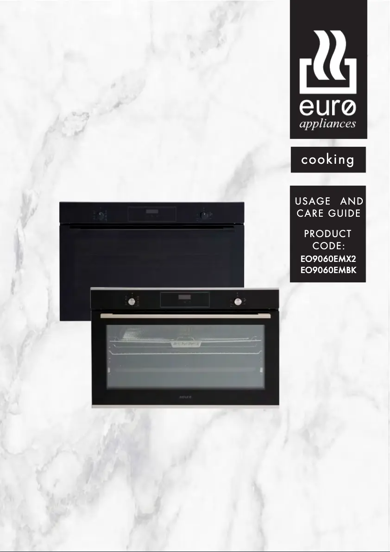 Page n°1 - Manuel utilisateur Euro Appliances EO9060EMBK
