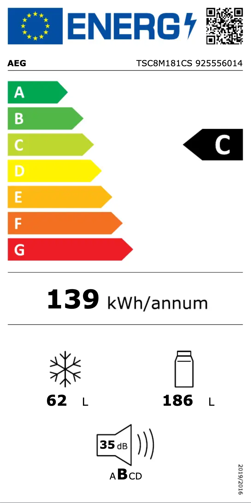 Image de la première page du manuel de l'appareil TSC8M181CS