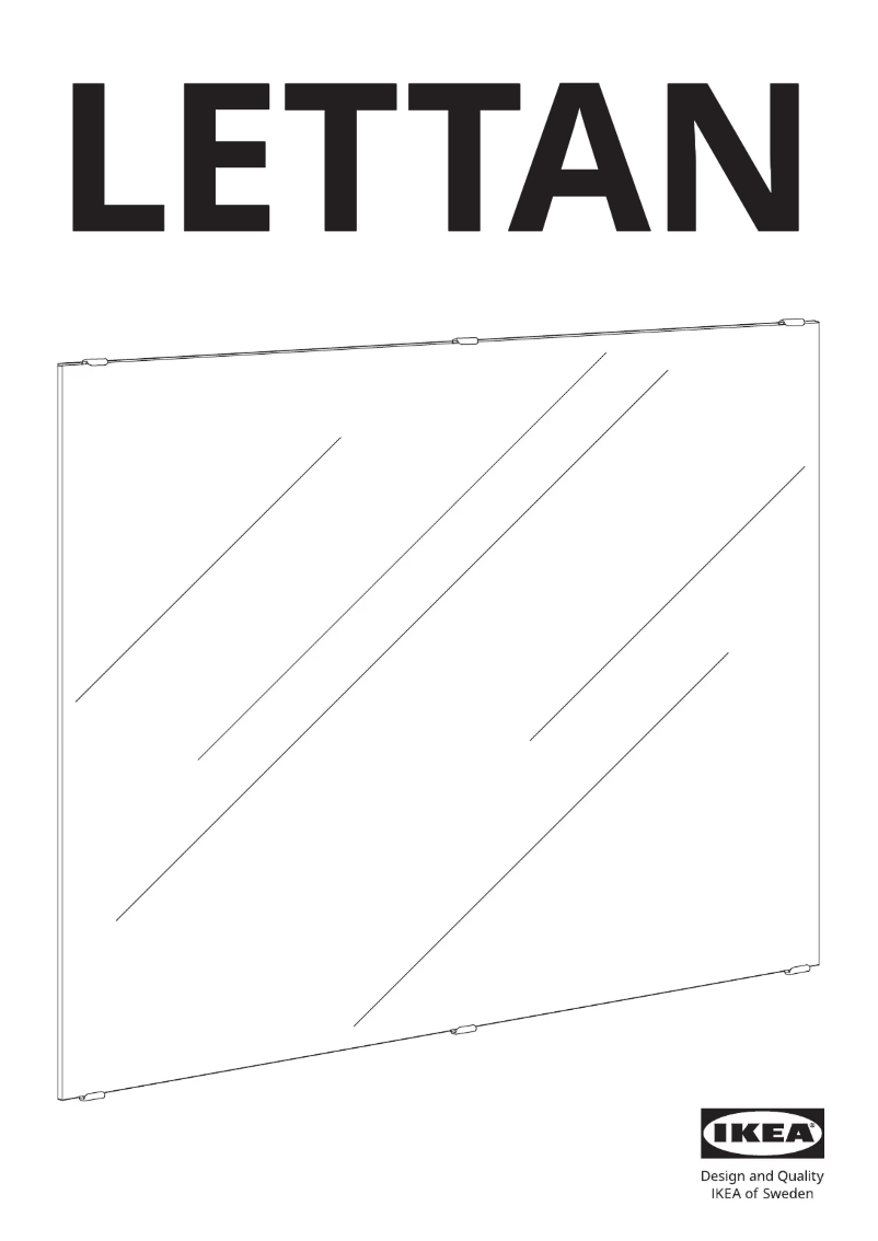 Image de la première page du manuel de l'appareil LETTAN 304.353.03