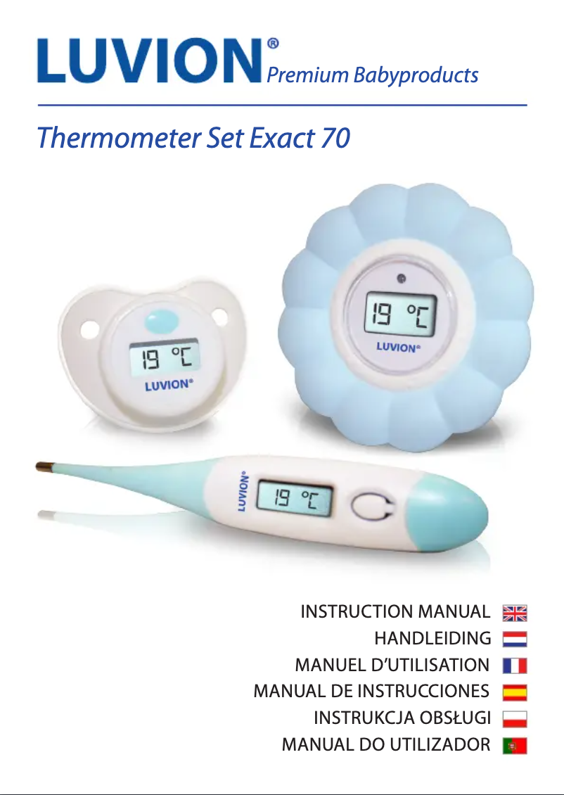 Page n°1 - Manuel utilisateur Luvion Set Exact 70