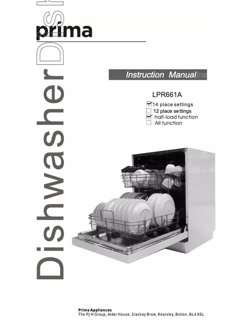 Image de la première page du manuel de l'appareil LPR661A