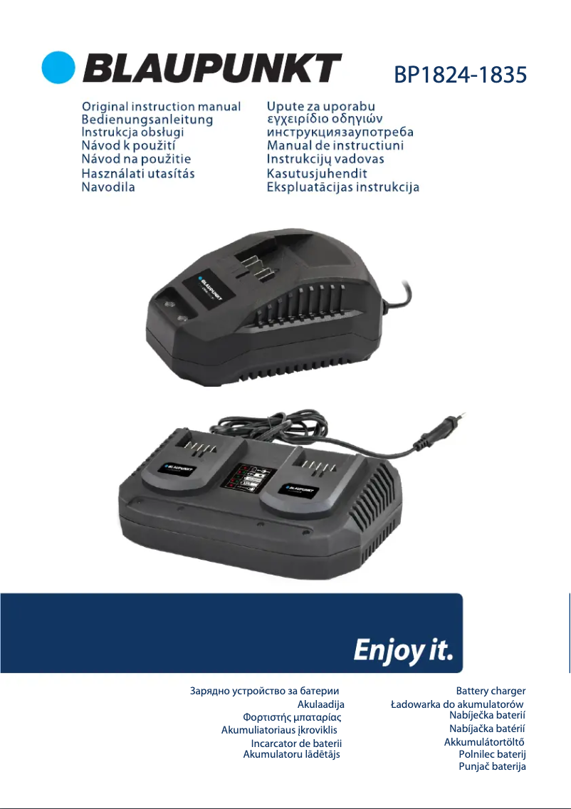 Page n°1 - Manuel utilisateur Blaupunkt BP1835