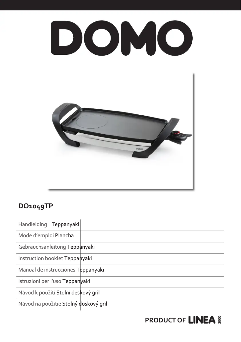 Image de la première page du manuel de l'appareil DO1049TP