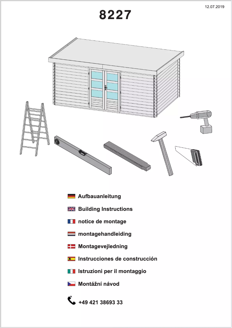 Image de la première page du manuel de l'appareil Bastrup