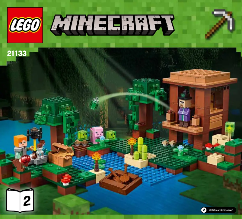 Page n°1 - Manuel utilisateur Lego Minecraft 21133