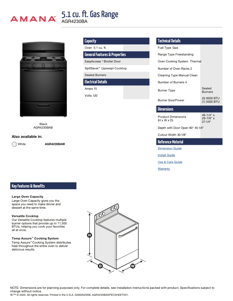Image de la première page du manuel de l'appareil AGR4230BAB