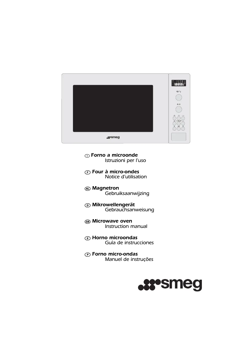 Página 1 del manual Manual de usuario Smeg FME24X-1