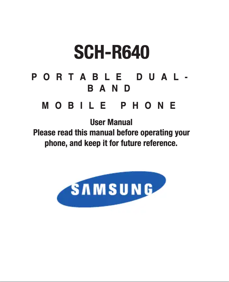 Imagen de la primera página del manual del dispositivo Messager Touch II