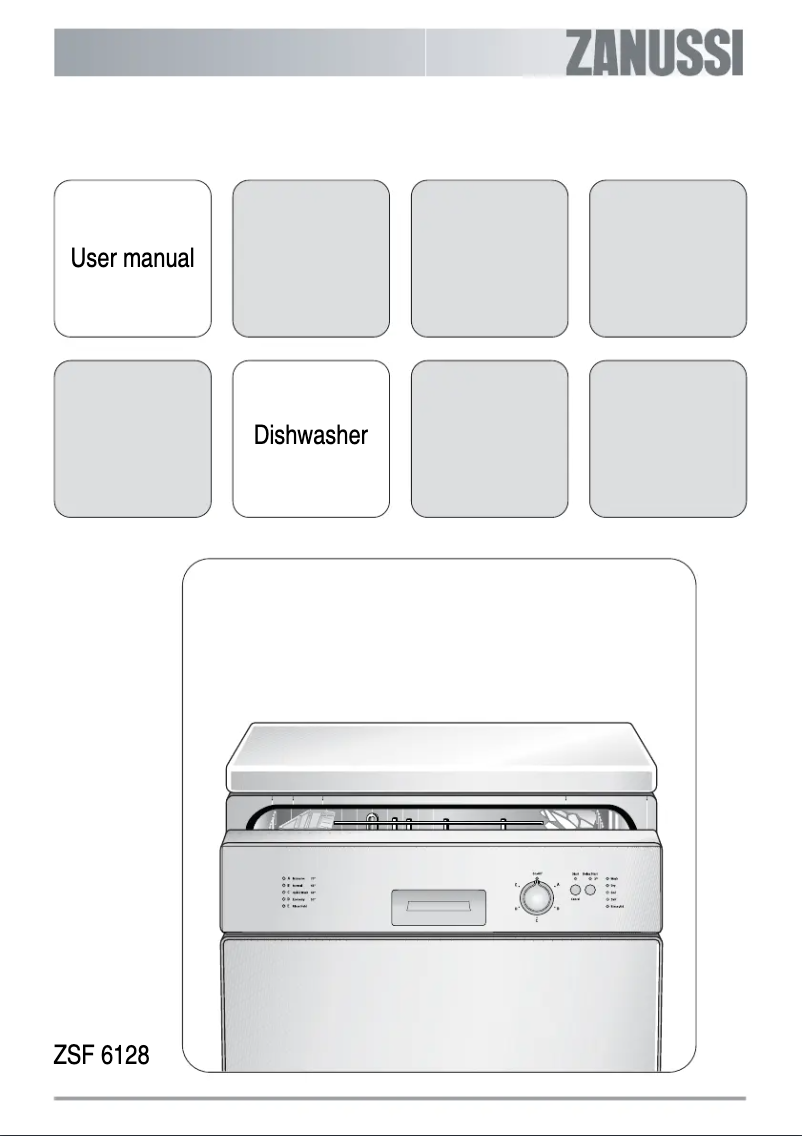 Page 1 de la notice Manuel utilisateur Zanussi ZSF6128