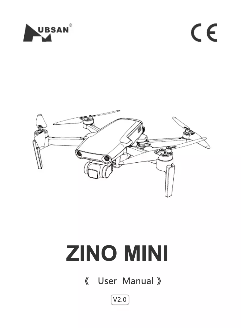 Image de la première page du manuel de l'appareil Zino Mini