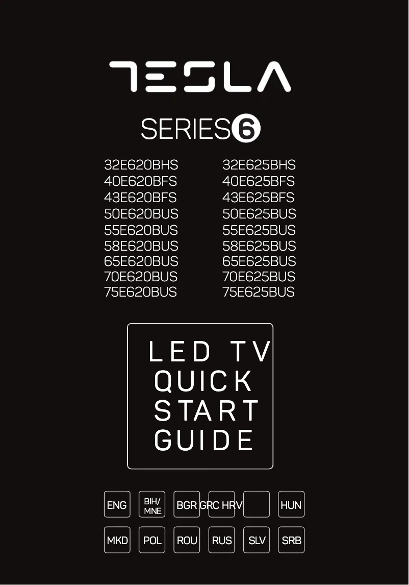 Image de la première page du manuel de l'appareil 55E625BUS