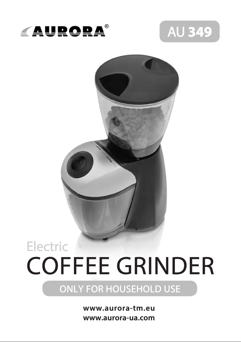 Page n°1 - Manuel utilisateur Aurora AU 349