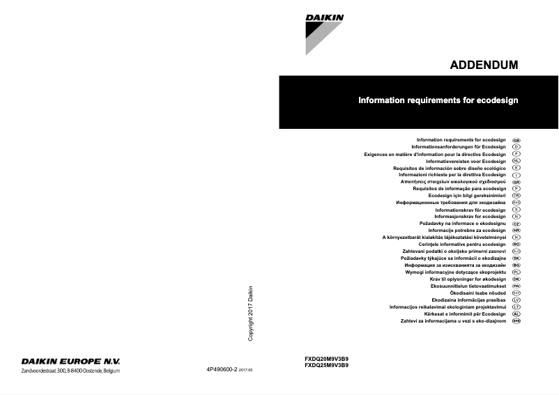 Imagen de la primera página del manual del dispositivo FXDQ20M9V3B9