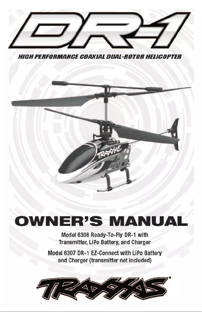 Page 1 de la notice Manuel utilisateur Traxxas DR-1 EZ-Connect