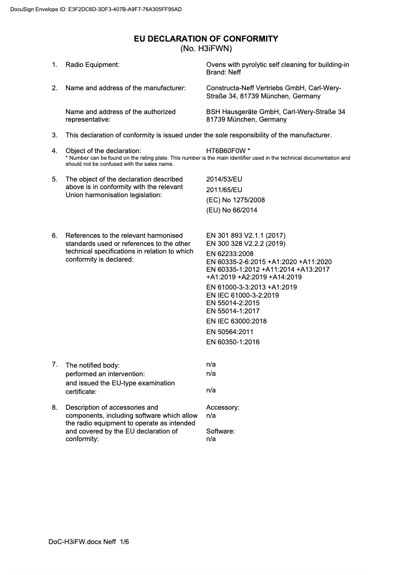 Page n°1 - Mode d'emploi Neff B27CS22G0