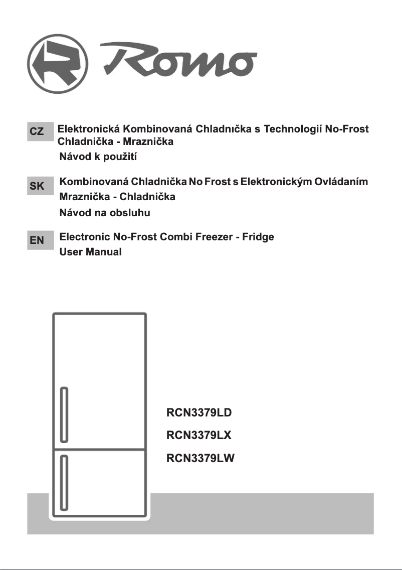 Page 1 de la notice Guide d'installation Romo RCN3379LD