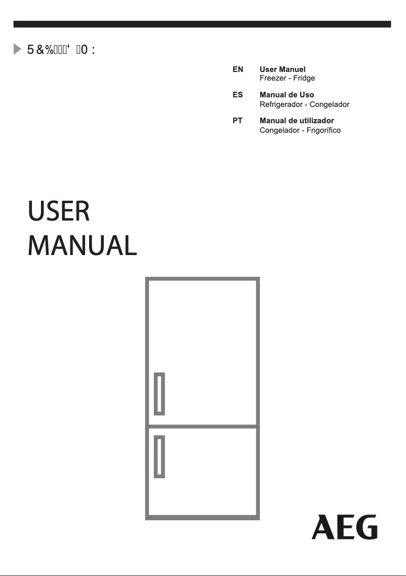 Página 1 del manual Manual de usuario AEG RCB736D3MW