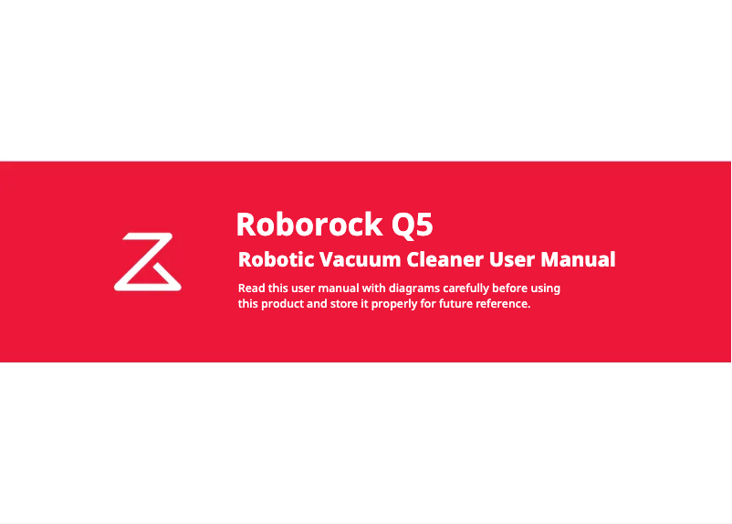 Página 1 del manual Manual de usuario Roborock Q5 Pro
