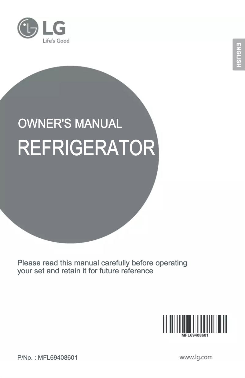 Página 1 del manual Manual de usuario LG GL-051SQQ