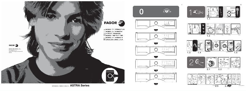 Page n°1 - Manuel utilisateur Fagor FE-712A