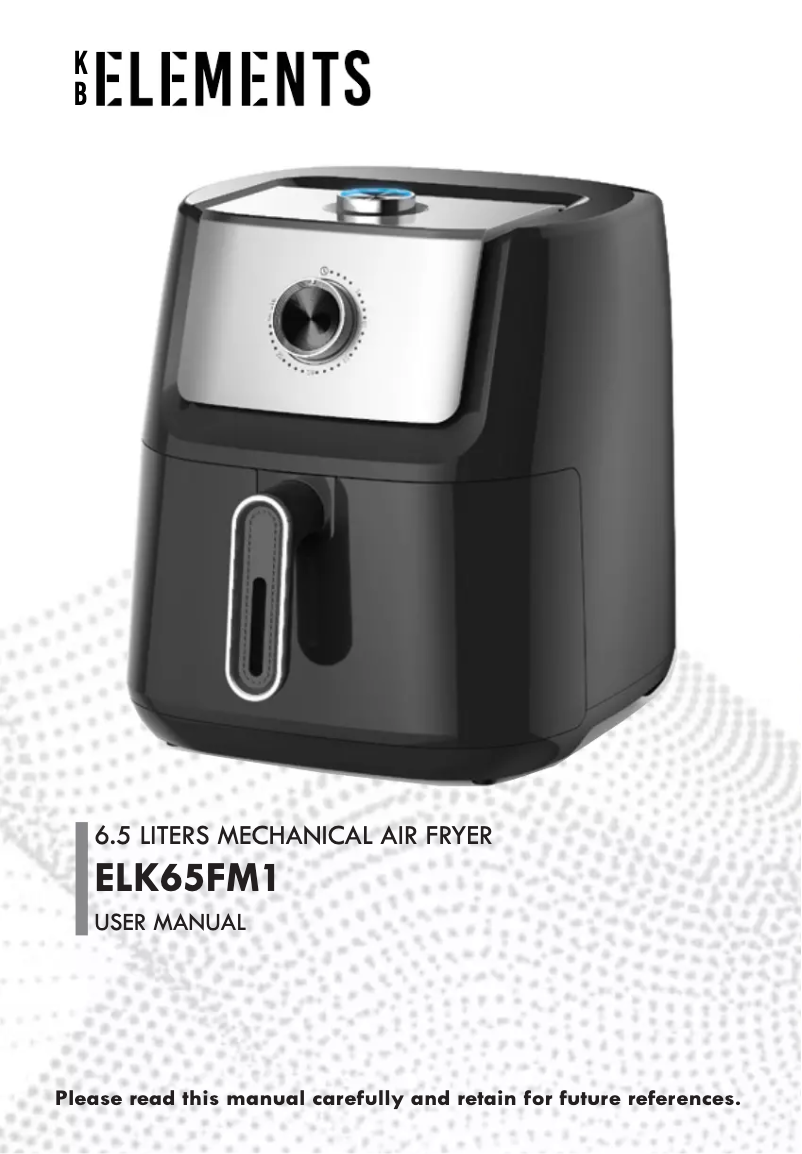 Page 1 de la notice Manuel utilisateur Elements ELK65FM1