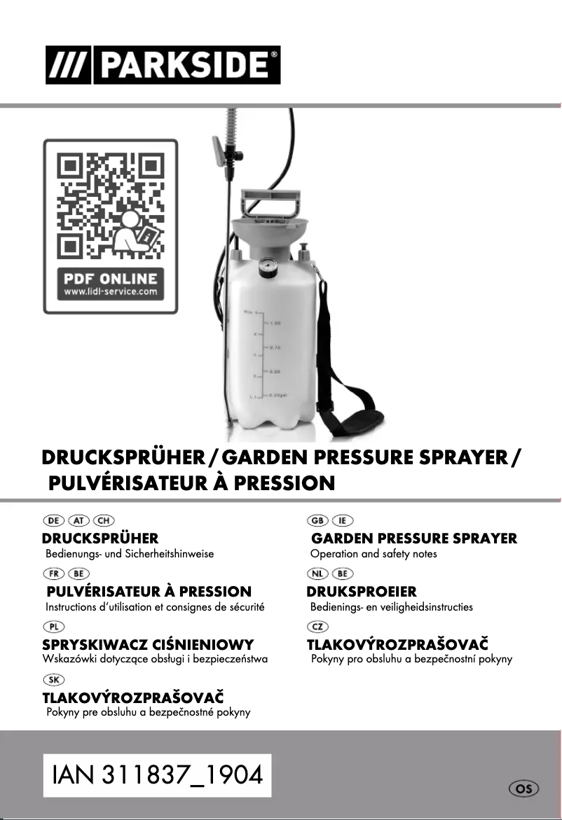 Image de la première page du manuel de l'appareil PLS 10 A4