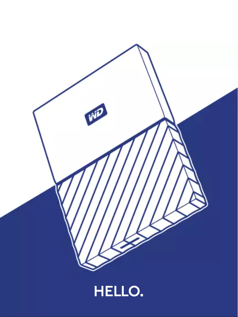 Page 1 de la notice Manuel utilisateur Western Digital My Passport Gaming PS4