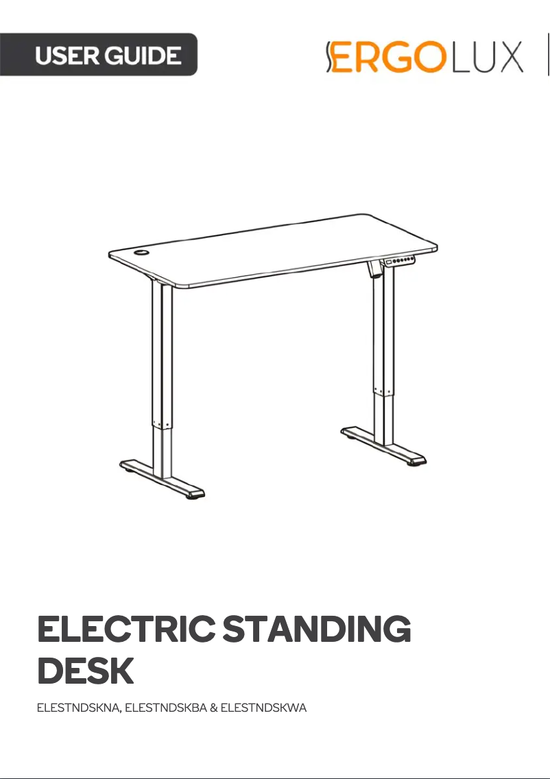 Image de la première page du manuel de l'appareil ELESTNDSKNA