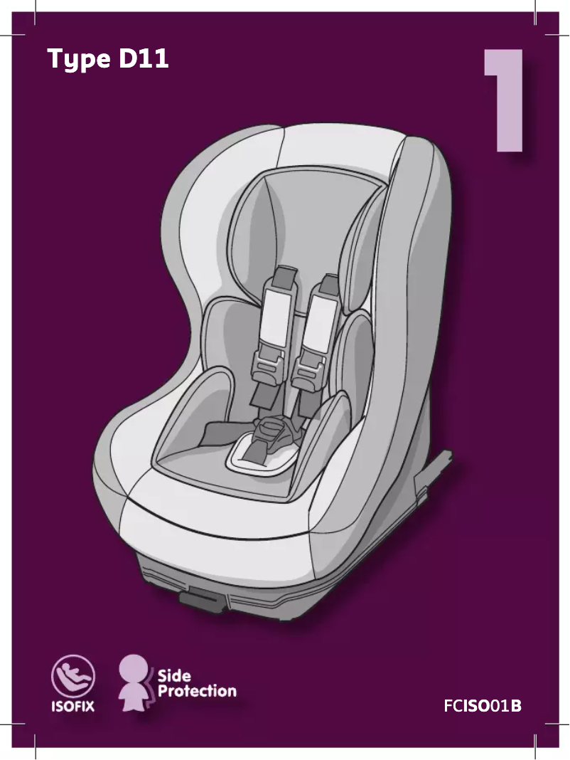 First page image of the manual for Luxe Cosmo SP LX Isofix