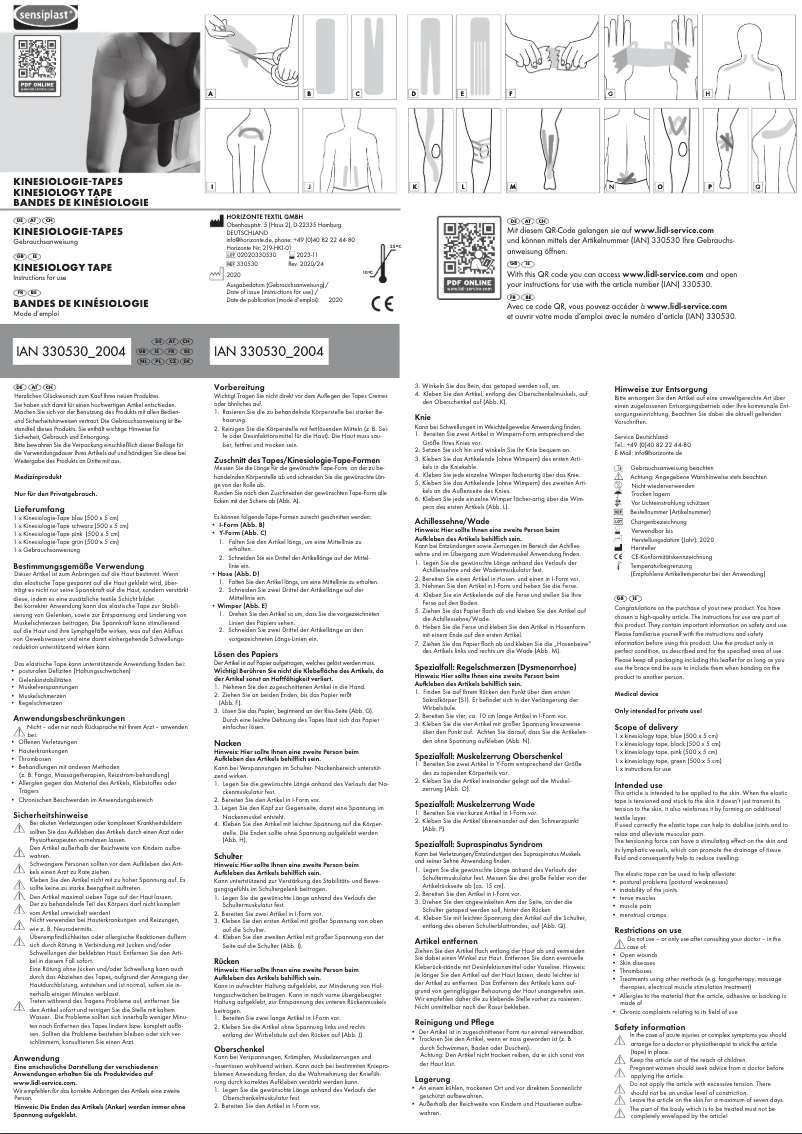 Image de la première page du manuel de l'appareil IAN 330530