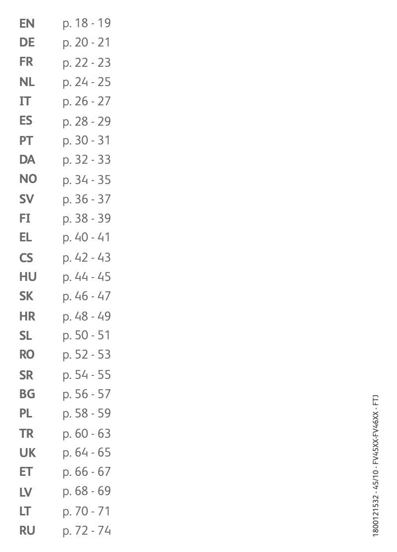 Image de la première page du manuel de l'appareil Ultragliss 4650 FV4650E0