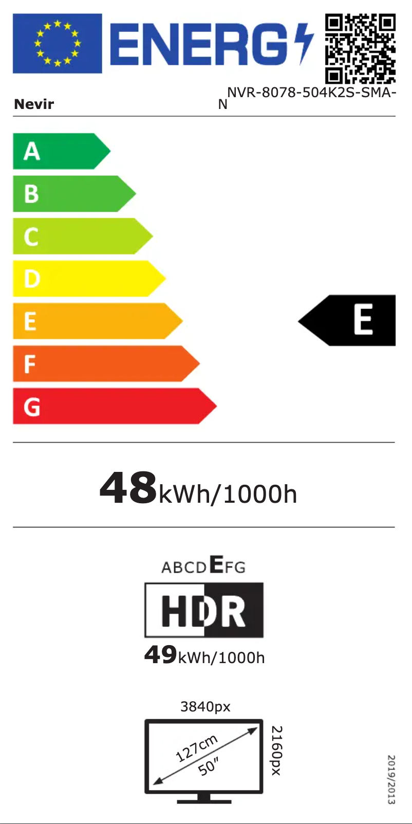 Image de la première page du manuel de l'appareil NVR-8078-504K2S-SMA-N