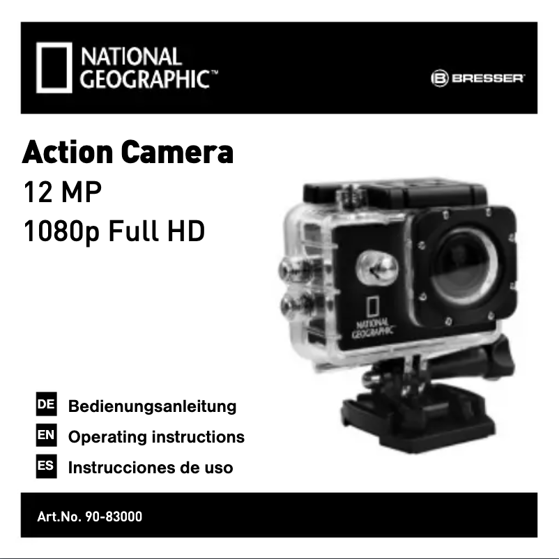 Page n°1 - Manuel utilisateur National Geographic 90-83000