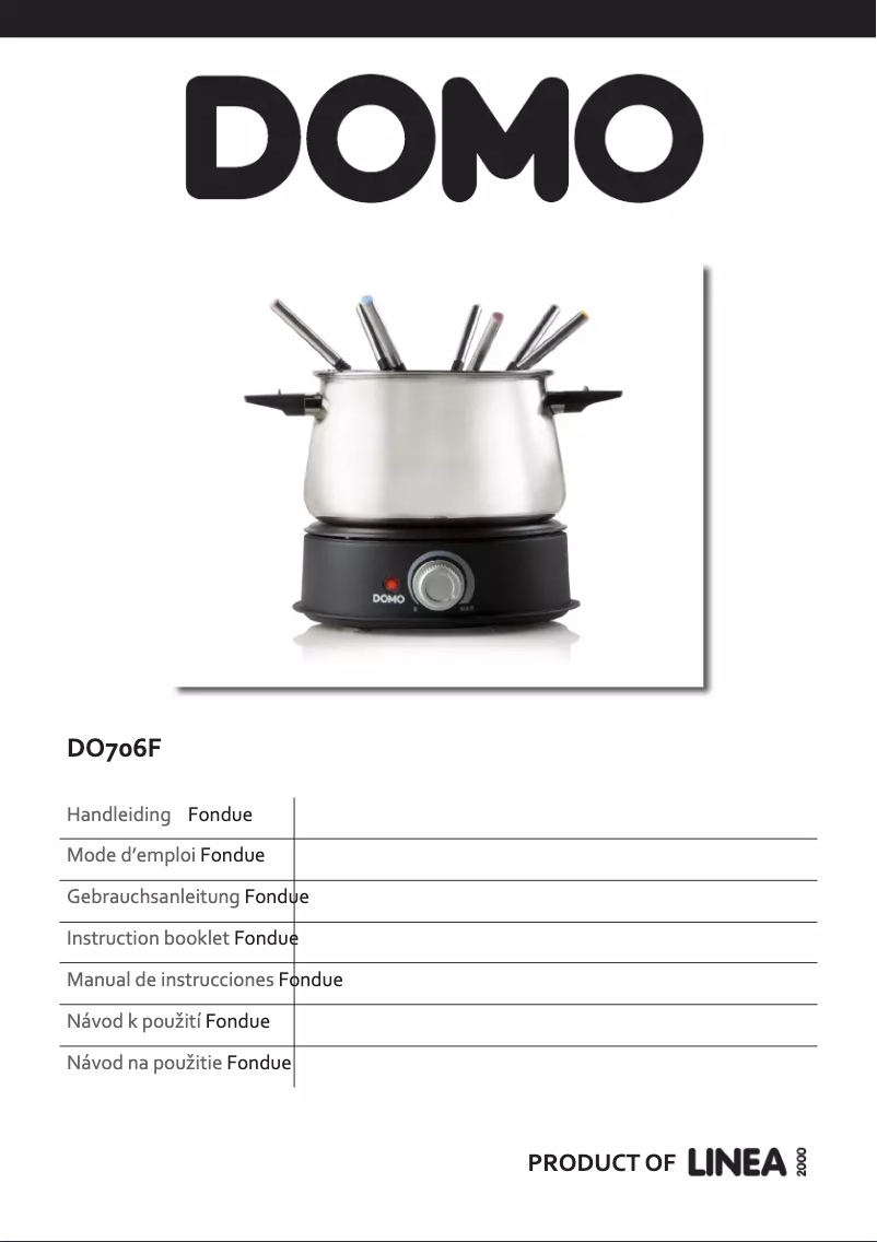 Page 1 de la notice Manuel utilisateur Domo DO706F