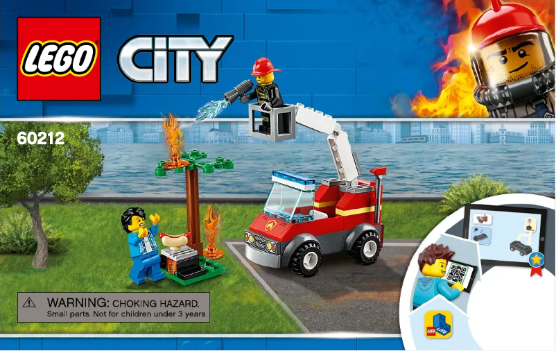 Page 1 de la notice Manuel utilisateur Lego City 60212