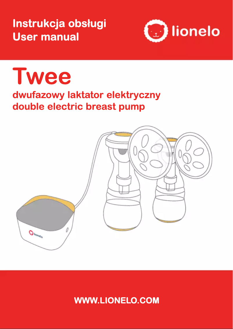 Page 1 de la notice Manuel utilisateur Lionelo Twee