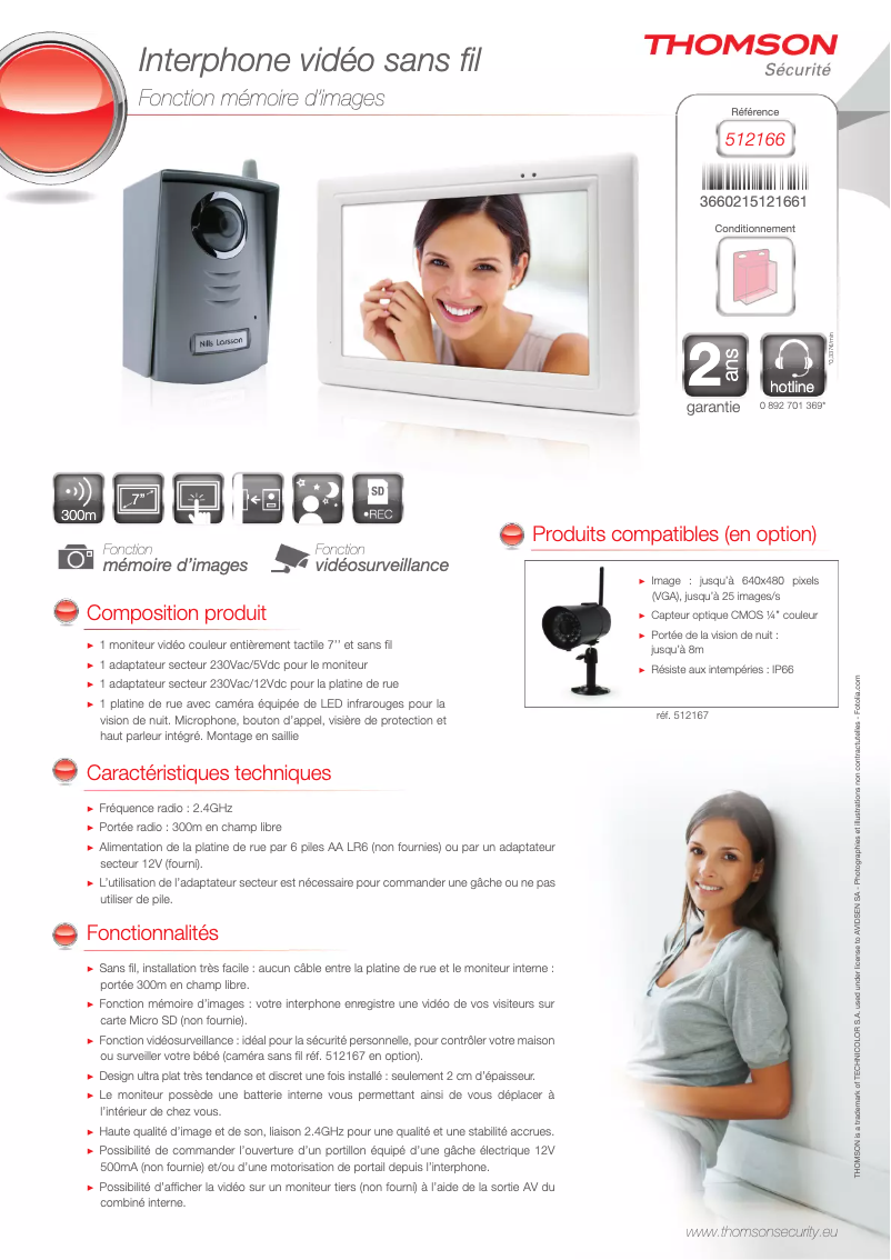 Image de la première page du manuel de l'appareil 512166-Z