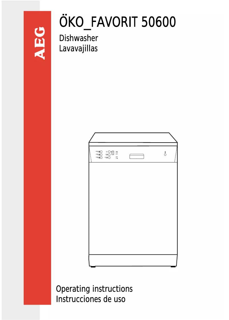 Image de la première page du manuel de l'appareil Favorit 50600