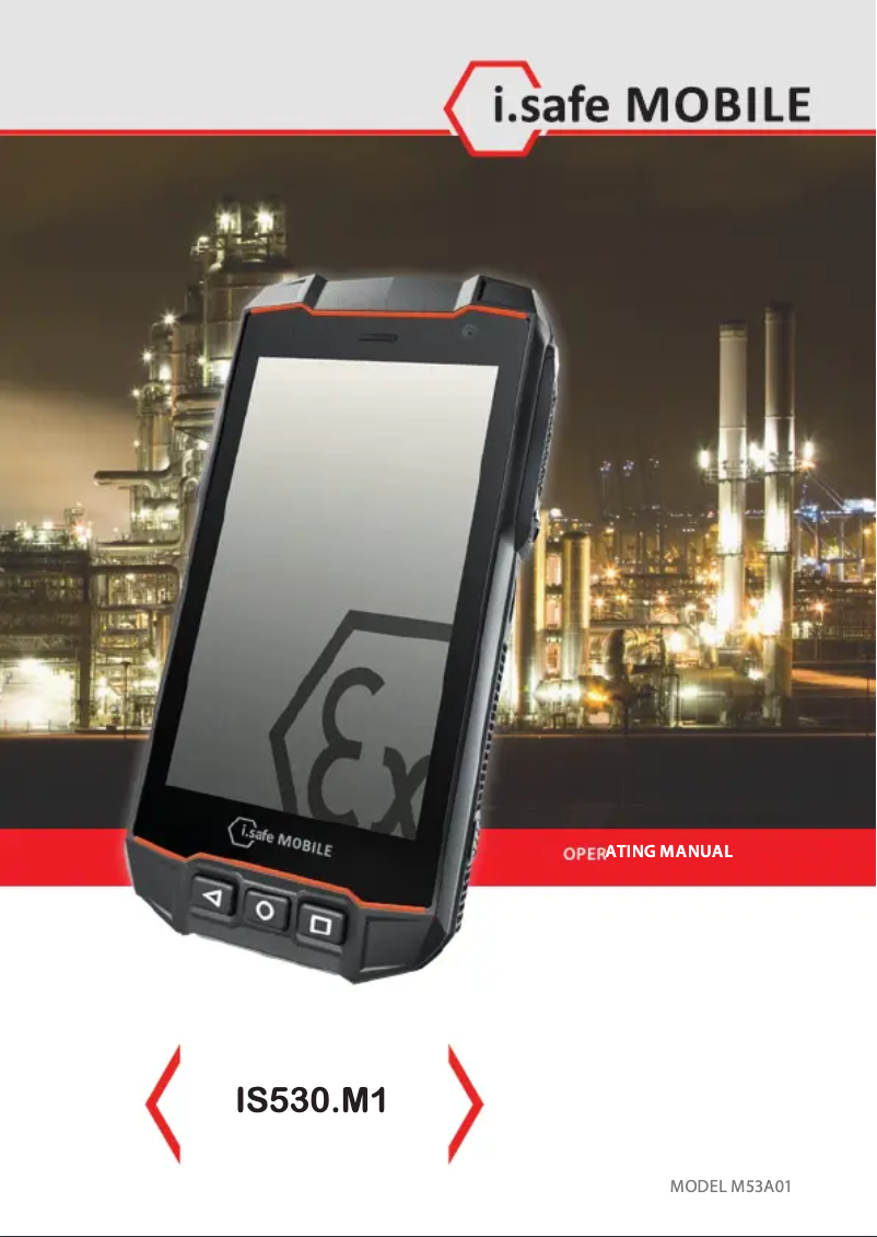 Page 1 de la notice Manuel utilisateur i.safe Mobile IS530.M1