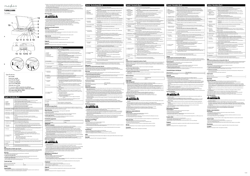 Image de la première page du manuel de l'appareil TURN220BN