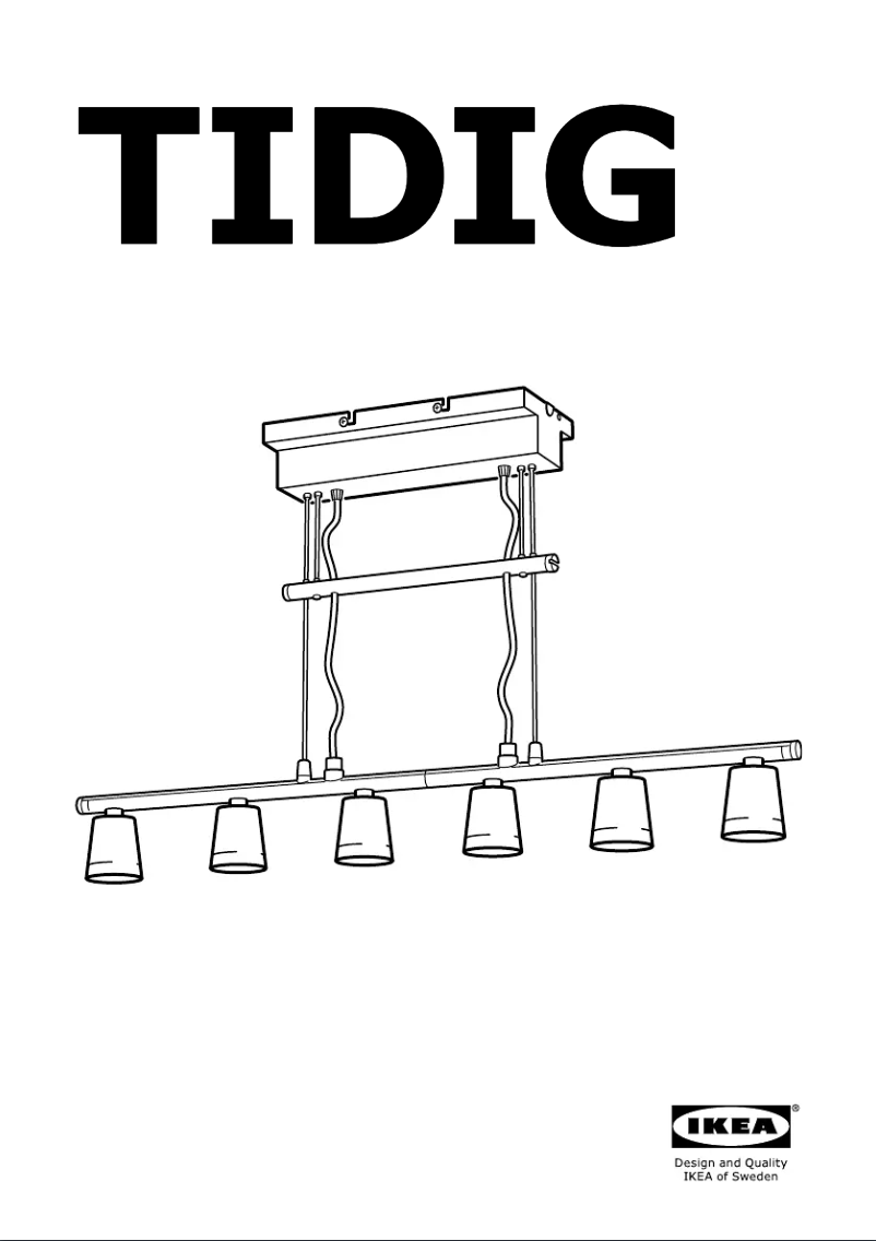 Image de la première page du manuel de l'appareil TIDIG